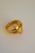 18 Karat Gold Snake Ring with Diamonds, 2000s, Image 3
