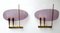 Mid-Century Italian Modern Wall Lamps in Acrylic Glass & Brass from Stilux Milano, 1960s, Set of 2, Image 1