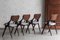 Danish Dining Chairs by Arne Hovmand Olsen for Mogens Kold, 1960s, Set of 4, Image 11