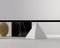 Mesa de centro Metafora # 1 de mármol y vidrio atribuida a Lella y Massimo Vignelli para Casigliani, Italia, años 80, Imagen 5