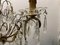 Lámpara de araña vintage de cristal, años 50, Imagen 8
