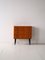 Small Teak Chest of Drawers with Metal Handles, 1960s 1