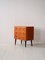 Small Teak Chest of Drawers with Metal Handles, 1960s 3