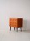 Small Teak Chest of Drawers with Metal Handles, 1960s, Image 3