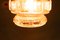 Lámpara colgante escandinava Mid-Century de vidrio, años 60, Imagen 6