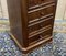 Late 19th Century Walnut Bedside Table with mMarble Top 12