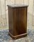 Late 19th Century Walnut Bedside Table with mMarble Top, Image 4