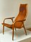 Fauteuil et Ottomane Lamino par Yngve Ekstrøm pour Swedese, 1960, Set de 2 2