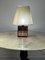 Lampada da tavolo in legno di noce e rame, Italia, anni '90, Immagine 5