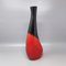 Grand Vase Rouge par Marei Ceramic, Allemagne, 1970s 4