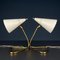 Lampes de Bureau Cocotte par Gilardi & Barzaghi, Italie, 1950s, Set de 2 1