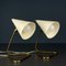 Lámparas de mesa Cocotte de Gilardi & Barzaghi, Italia, años 50. Juego de 2, Imagen 2