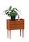Danish Bedside Table in Teak with Three Drawers, 1960s, Image 7