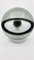 Eye Ball Deckenlampe aus Glas & Chrom, Italien, 1970er 5