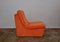 Modulares Sofa aus Orangefarbenem Cord, 1970er, 8er Set 6