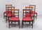 Chaises de Salle à Manger Regency, Angleterre, 1950s, Set de 6 1