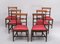 Regency Dining Chairs, England, 1950s, Set of 6 1