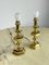 Lámparas de mesa italianas de latón, años 80. Juego de 2, Imagen 6