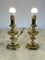 Italian Brass Table Lamps, 1980s, Set of 2 8