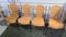Vintage Stühle aus Rattan & Stahldraht, 4 . Set 1