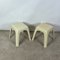 Small Stools by Castiglioni Gaviraghi Lanza for Valenti Milan, 1980s, Set of 2, Image 1