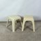 Small Stools by Castiglioni Gaviraghi Lanza for Valenti Milan, 1980s, Set of 2 10