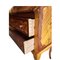 Louis XVI French Chest of Drawers with Secretery with Floral Marquetry, Image 2