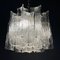 Mid-Century Murano Glass Chandelier Eliche by Venini, Italy, 1960s 3