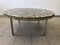 Vintage Coffee Table with Mosaic and Marble, 1970s, Image 1