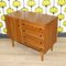 Petite Commode à Tiroirs Vintage en Noyer, 1960s 1