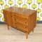 Small Vintage Chest of Drawers in Walnut, 1960s 1