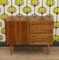 Petite Commode à Tiroirs Vintage en Noyer, 1960s 8