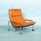 Space Age Cantilever Lounge Chair in Cognac Leather, 1960s 12