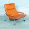 Space Age Cantilever Lounge Chair in Cognac Leather, 1960s 1
