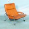 Space Age Cantilever Lounge Chair in Cognac Leather, 1960s, Image 1