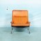 Space Age Cantilever Lounge Chair in Cognac Leather, 1960s, Image 2