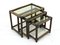 Rattan Nesting Tables, Set of 3, Image 4