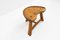 Three Legged Stool in Pine from Krogenæs Møbler, Norway, 1960s 6