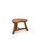 Three Legged Stool in Pine from Krogenæs Møbler, Norway, 1960s 1