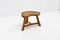 Three Legged Stool in Pine from Krogenæs Møbler, Norway, 1960s 3