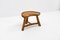 Three Legged Stool in Pine from Krogenæs Møbler, Norway, 1960s, Image 3