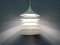 Lampe à Suspension Blanche par Bent Boysen pour Ikea, Suède, 1980s 16