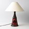 Vintage Danish Studio Pottery Table Lamp, 1960s, Image 1