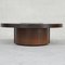 Table Basse Circulaire Mid-Century, Pays-Bas 3