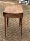 Antique Mahogany Side Table with Drawer and Fold Out Flaps 4