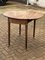 Antique Mahogany Side Table with Drawer and Fold Out Flaps 8