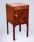 Georgian Mahogany Bedside Cabinet with Cupboard and Drawer 1