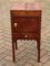 Georgian Mahogany Bedside Cabinet with Cupboard and Drawer 3