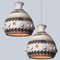 Lámparas colgantes danesas de cerámica, 1970. Juego de 2, Imagen 4