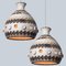 Danish Ceramic Pendant Lights, 1970, Set of 2 2